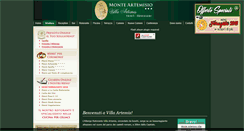 Desktop Screenshot of monteartemisio.it